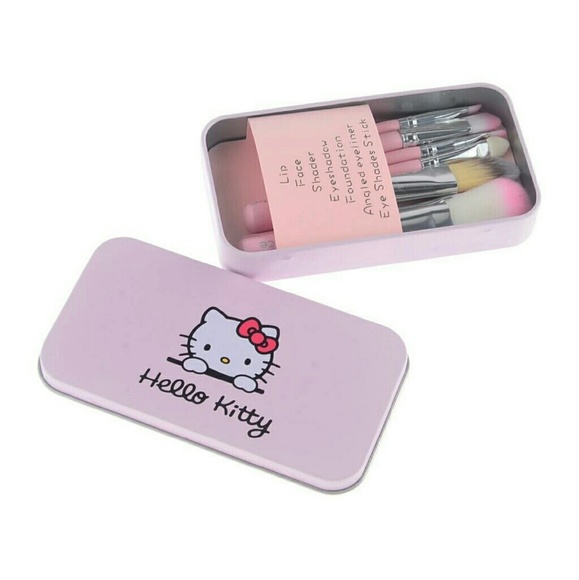 Hello Kitty Makeup Hello Kitty Makeup Brushes Set Poshmark